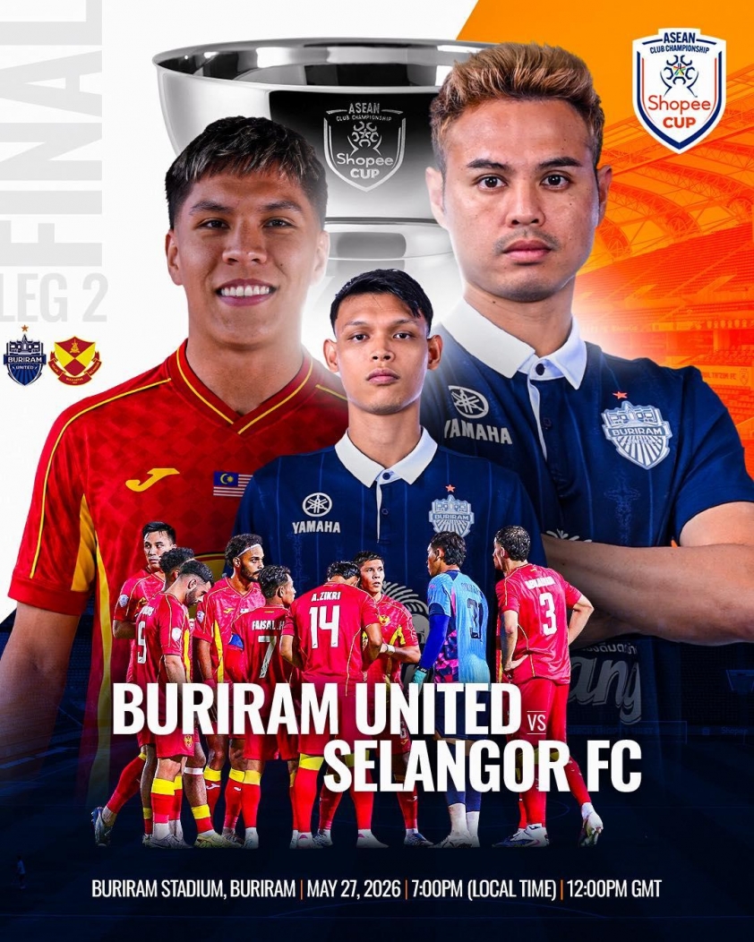Trực tiếp bóng đá Buriram United vs Selangor FC, 19h00 hôm nay 27/5 839622