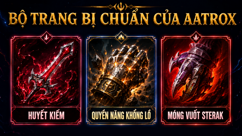 Cách chơi Đội hình Aatrox Liên Hoàn Tinh Tú - ĐTCL mùa 17 844884