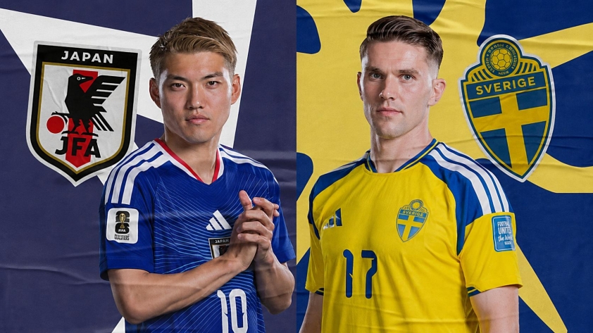 Xem trực tiếp Nhật Bản vs Thụy Điển - World Cup 2026 ở đâu? 856605