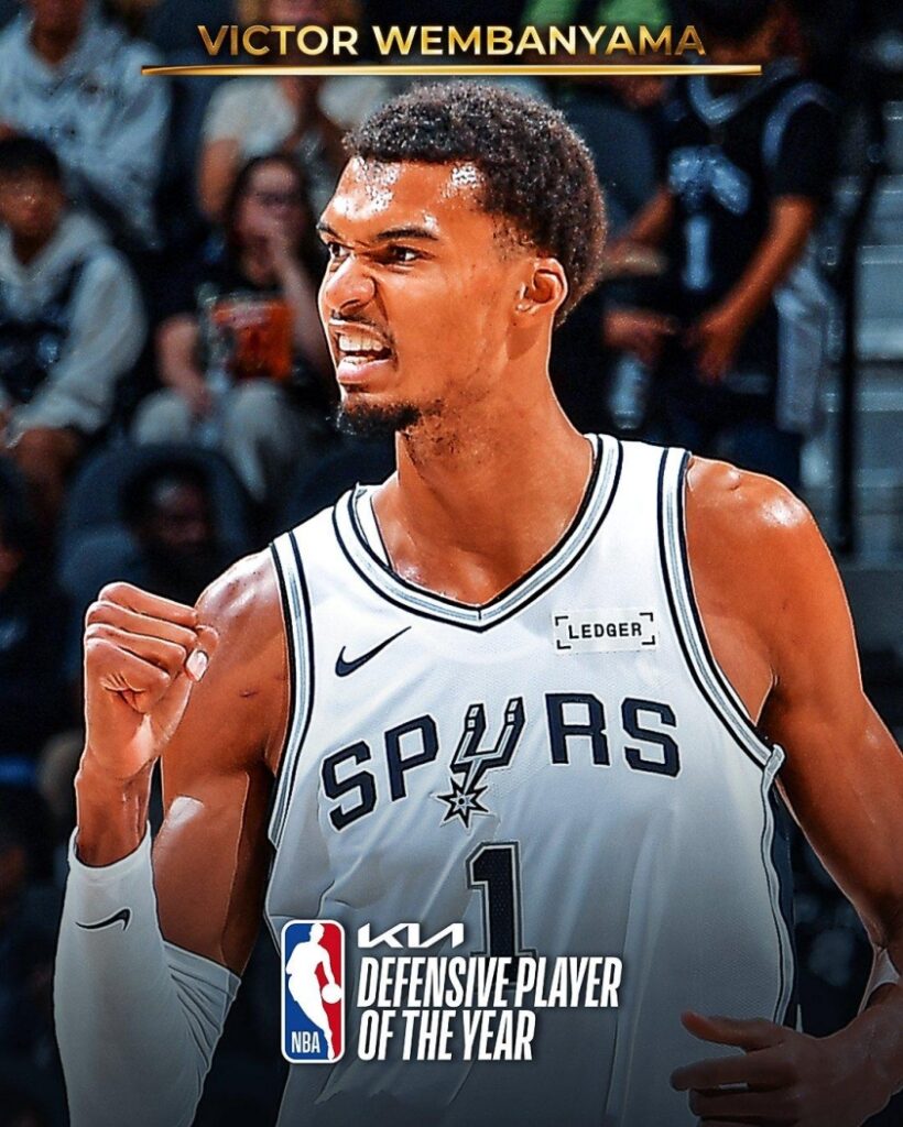 Khổng lồ bóng rổ 2m24 một tay che trời, nhận danh hiệu quý giá ở NBA 824803
