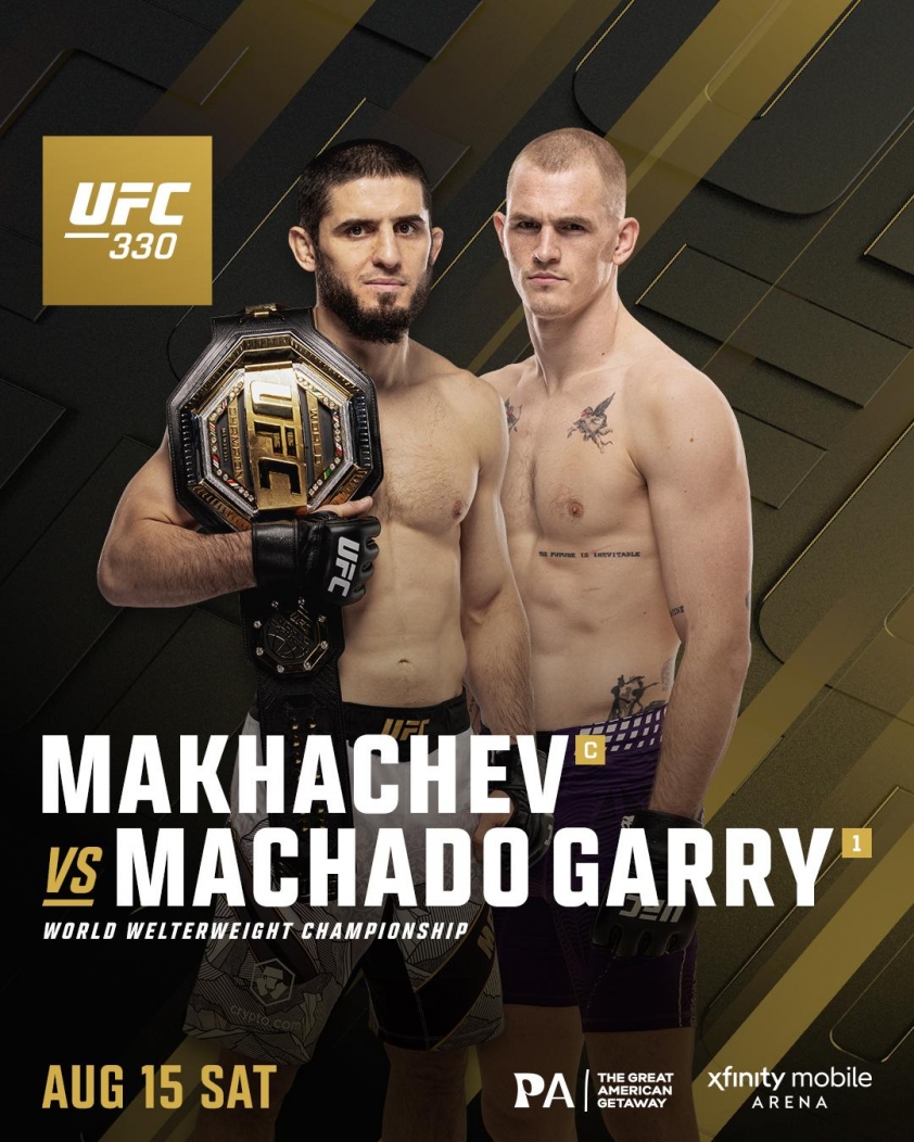 CHÍNH THỨC: Makhachev đụng độ Machado Garry tại UFC 330 852597