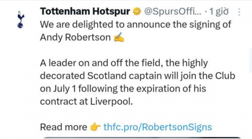 CHÍNH THỨC: Tottenham sở hữu huyền thoại Liverpool 845065