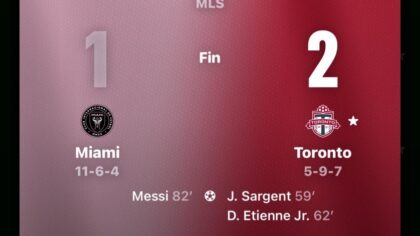Messi tỏa sáng vô ích, Inter Miami ôm hận trên sân nhà