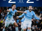 Man City ngược dòng nghẹt thở trước Brighton, vé tứ kết Carabao Cup đổi chủ phút 90+