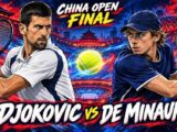 Djokovic đấu De Minaur chung kết ATP China Open 2026: Xem trực tiếp ở đâu?