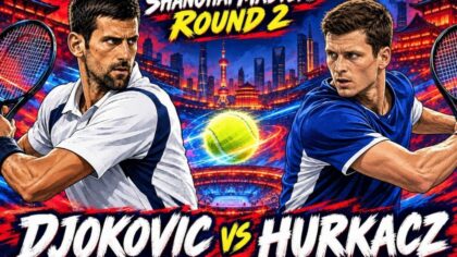Djokovic đấu Hurkacz vòng 2 Thượng Hải Masters 2026: Xem trực tiếp ở đâu?