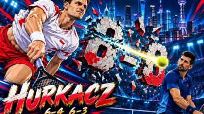 Djokovic lần đầu gục ngã trước Hurkacz, sớm rời Shanghai Masters