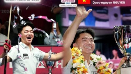 Cơ thủ Việt Nam lần đầu vô địch PBA Tour tại Hàn Quốc, ghi dấu lịch sử